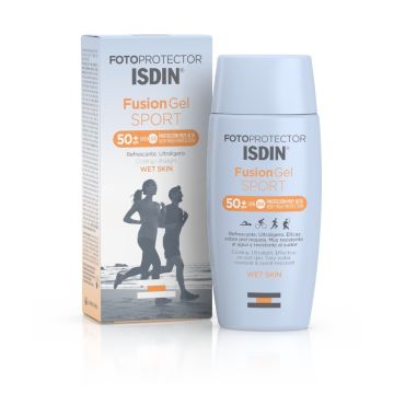ISDIN Fotoprotector Fusion Слънцезащитен гел за тяло за активно спортуващи SPF50+ 100 мл