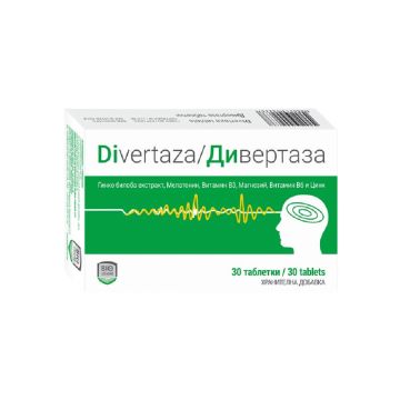 Divertaza За добра когнитивна функция 30 таблетки BIOshield