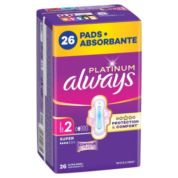 Always Platinum Super Дамски превръзки х 26 бр.
