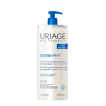 Uriage Derm-Phy Измиващ крем за лице, тяло и коса 1000 мл