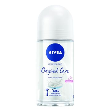 Nivea Original Care Дезодорант рол-он против изпотяване за жени 50 мл