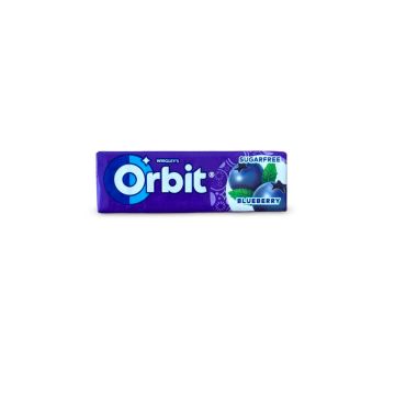 Orbit Blueberry Дъвки с вкус на боровинка х 10 дражета