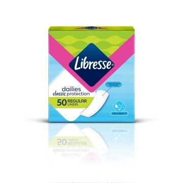 Libresse Classic Protection Regular Ежедневни дамски превръзки x50 бр 