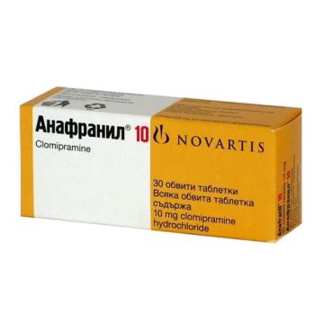 Анафранил 10 мг х 30 таблетки Novartis Pharma