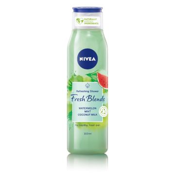 Nivea Fresh Blends Watermelon Освежаващ душ гел с диня 300 мл