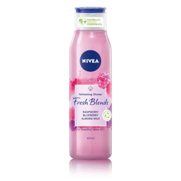Nivea Fresh Blends Raspberry Освежаващ душ гел с малина 300 мл