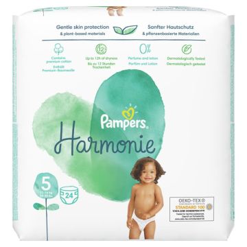 Пелени Pampers Harmonie Размер 5 Junior 24 бр