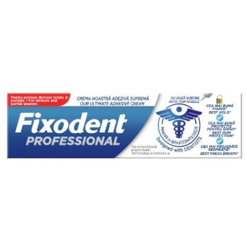 Fixodent Professional Лепило за зъбни протези 40 гр Procter&Gamble