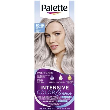 Palette Intensive Color Creme Дълготрайна крем боя за коса 10-19 Cool Silverl Blonde