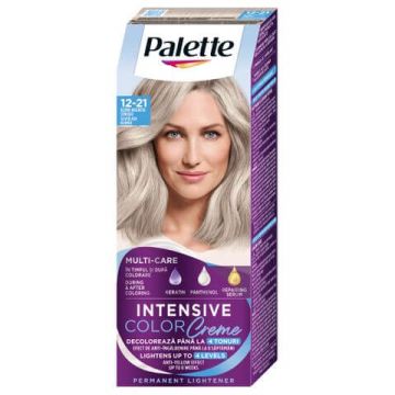 Palette Intensive Color Creme Дълготрайна крем боя за коса 12-21 Silver Ash Blonde