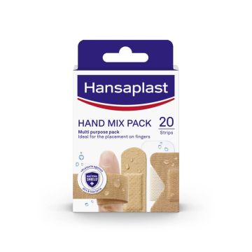 Hansaplast Hand Mix Pack Пластири за ръце х 20 броя
