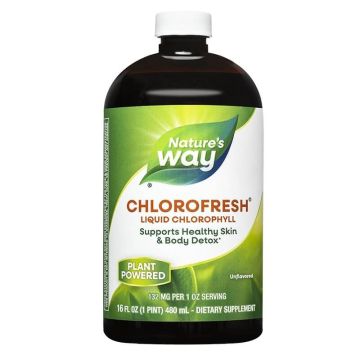 Nature’s Way Chlorofresh Liquid Chlorophyll Течен Хлорофил с натурален вкус 480 мл 