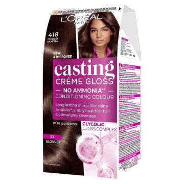L’Oreal Casting Creme Gloss Боя за коса без амоняк 418 Choco Mocha