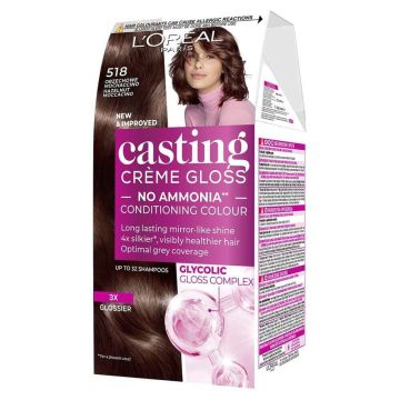 L’Oreal Casting Creme Gloss Боя за коса без амоняк 518 Hazelnut