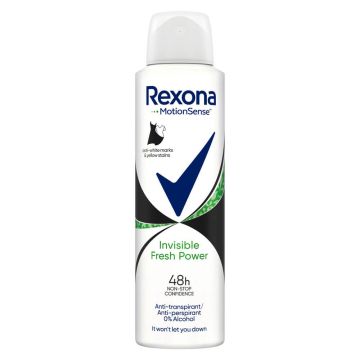 Rexona Invisible Fresh Power Део спрей против изпотяване за жени 150 мл