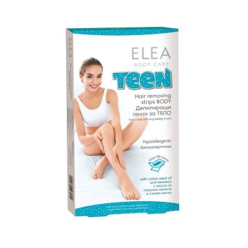 Elea Teen Депилиращи ленти за тяло x16 бр