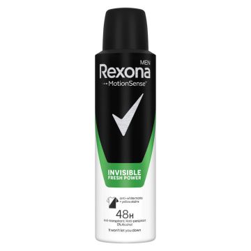 Rexona Men Invisible Fresh Power Део спрей против изпотяване за мъже 150 мл