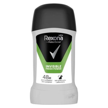 Rexona Men Invisible Fresh Power Део стик против изпотяване за мъже 50 мл