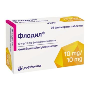 Флодил 10 мг/10 мг x 30 таблетки Polpharma