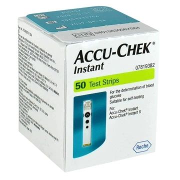 Accu-Chek Instant Тест-ленти за кръвна захар 50 бр