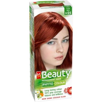 MM Beauty Phyto Colour Трайна фито боя за коса, М25 Ирландско червен