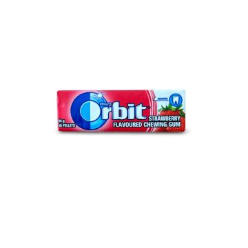 Orbit Strawberry Дъвки с вкус на ягода х 10 дражета