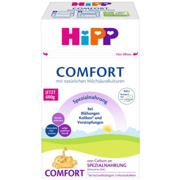 HiPP Comfort Специализирана храна за кърмачета при запек и колики 600 гр