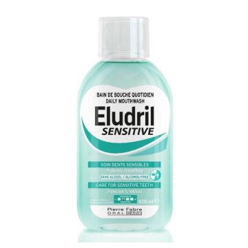 Eludril Sensitive Eжедневна вода за уста за чувствителни зъби 500 мл