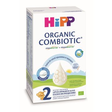 Hipp Organic Combiotic 2 Адаптирано мляко за малки деца 6M+ 300 гр