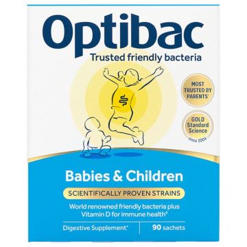 OptiBac Probiotics Babies & Children Пробиотик за бебета и деца 10 сашета