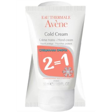 Avene Cold Cream Подхранващ крем за ръце 2 x 50 мл Комплект