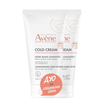 Avene Cold Cream Подхранващ крем за ръце 2 x 50 мл Комплект