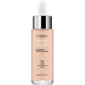 Loreal True Match Тониращ серум за лице с хиалуронова киселина, цвят 0.5-2 Very Light 30 мл