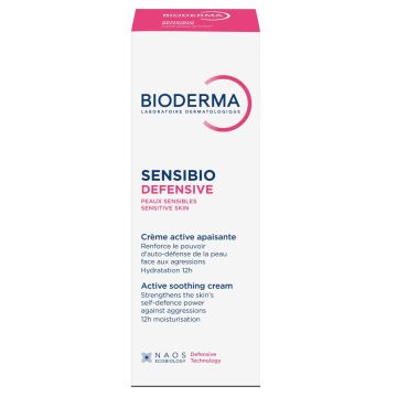 Bioderma Sensibio Defensive Лек защитен крем за лице 40 мл