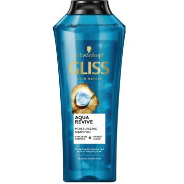 Gliss Aqua Revive Възстановяващ шампоан за нормална до суха коса 400 мл