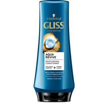 Gliss Aqua Revive Възстановяващ балсам за нормална до суха коса 200 мл