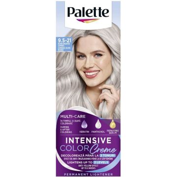 Palette Intensive Color Creme Дълготрайна крем боя за коса 9.5-21 Luminous Silver Blond