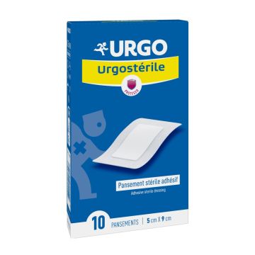 Urgo Urgosterile Стерилен пластир 5 см х 9 см 10 бр