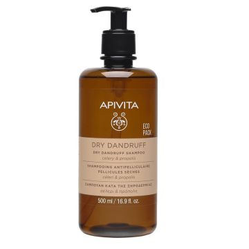 Apivita Holistic Hair Care Шампоан за сух пърхот 500 мл