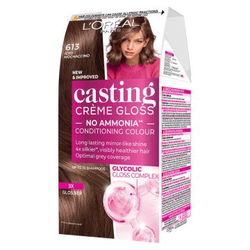 L’Oreal Casting Creme Gloss Боя за коса без амоняк, 613 Mocaccino