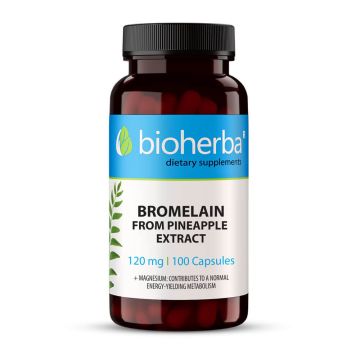 Bioherba Бромелаин 120 мг x 100 капсули 