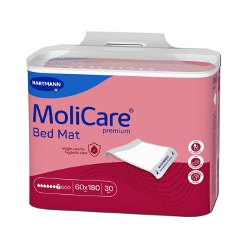 Hartmann MoliCare Premium Bed Mat Абсорбиращи чаршафи с крила 60/180 см х 30 бр