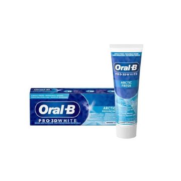 Oral-B Pro 3D White Arctic Fresh Избелваща паста за зъби 75 мл