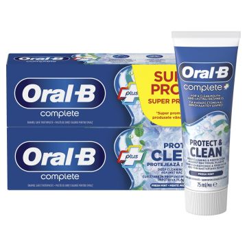 Oral-B Complete Protect & Clean Паста за зъби 2x75 мл Комплект