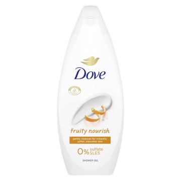 Dove Fruity Nourish Хидратиращ душ гел с масло от ший 250 мл