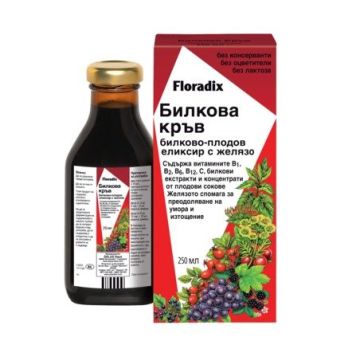 Floradix Билкова кръв сироп 250 мл Salus