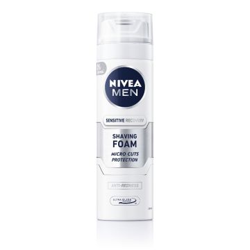 Nivea Men Sensitive Recovery Възстановяваща пяна за бръснене за чувствителна кожа 200 мл
