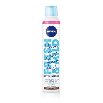Nivea Dry Shampoo Сух шампоан 3в1 за тъмна коса 200 мл