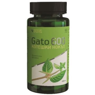 Gato 600 Котешки нокът 600 мг х60 капсули Doleran Pharma