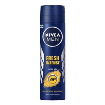 Nivea Men Fresh Intense Дезодорант спрей против изпотяване за мъже 150 мл